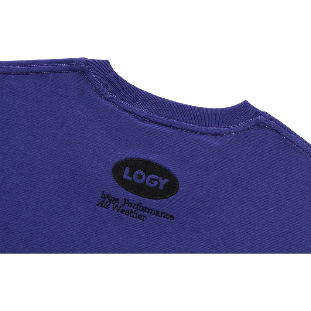BAPE BY KAZUKI KURAISHI MULTI LOGO RELAXED FIT TEE MENS