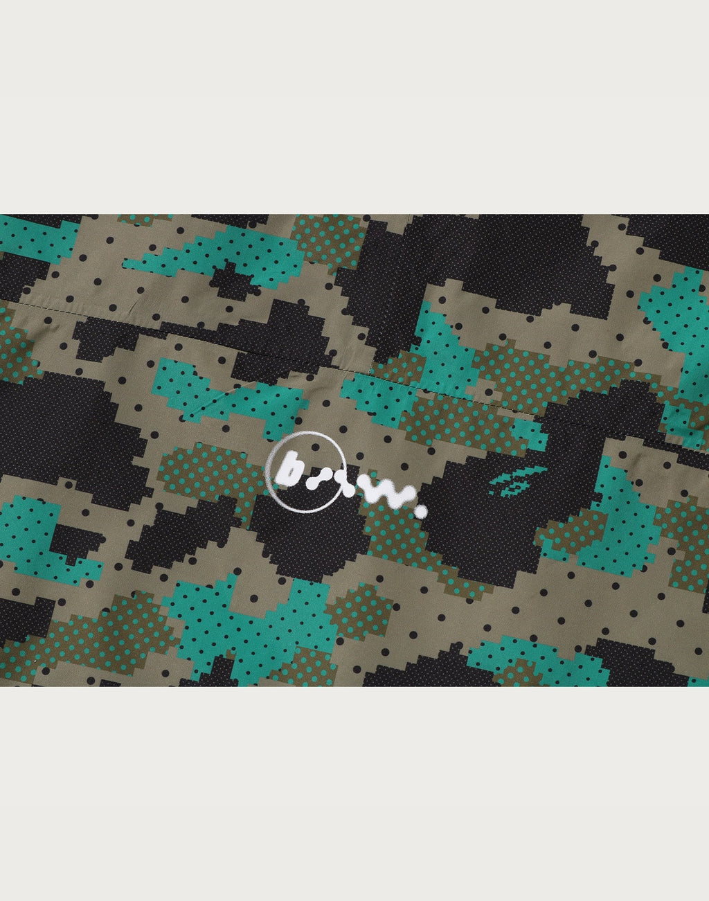 BAPE BY KAZUKI KURAISHI CAMO SHARK PACKABLE SNOWBOARD JACKET MENS