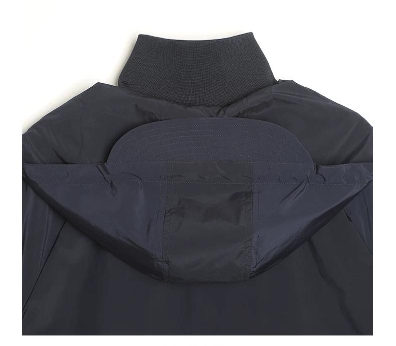 Mid-length trench coat