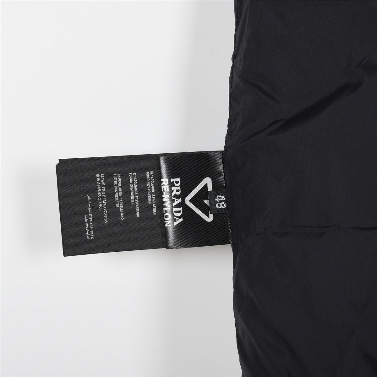 Prada Black Re-Nylon Down Jacket