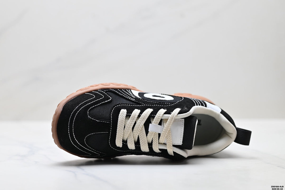 Timberland Black Rugged Low Sneaker