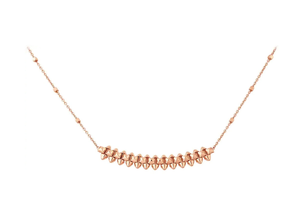 CARTIER CLASH PINK GOLD NECKLACE
