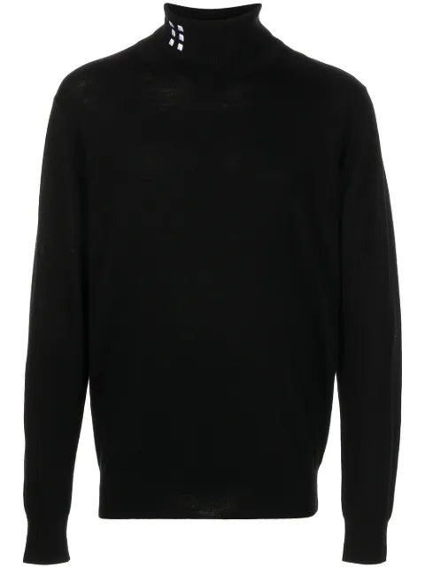 ROMEO HUNTE roll-neck fitted jumper
