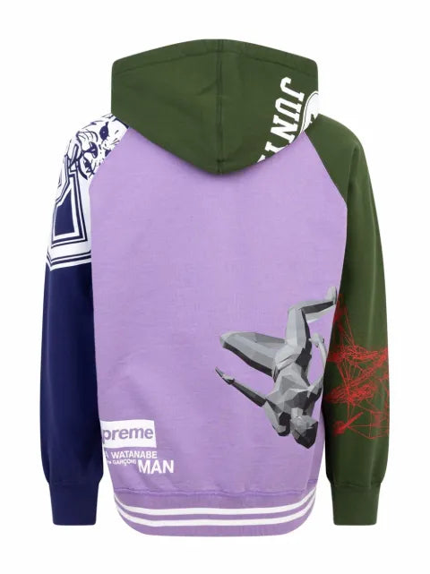 Supreme x Junya Watanabe zip-up hoodie