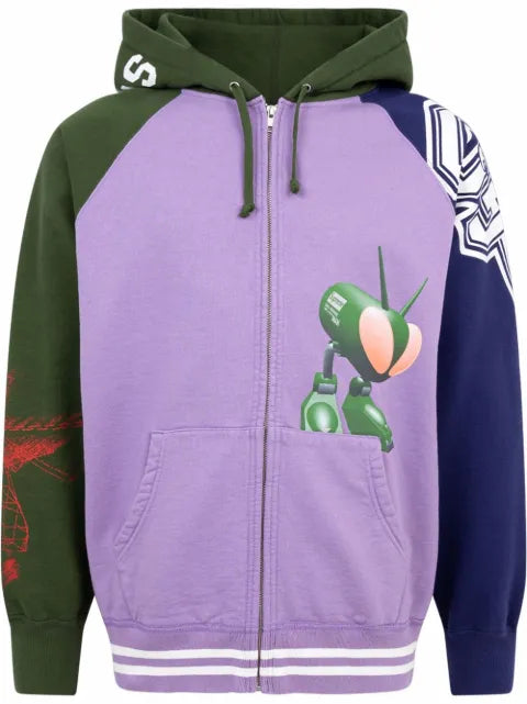 Supreme x Junya Watanabe zip-up hoodie