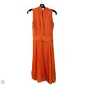 Dress Casual Midi By Nanette By Nanette Lepore In Orange, Size: 8