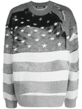 Palm Angels stars and stripes-print sweatshirt