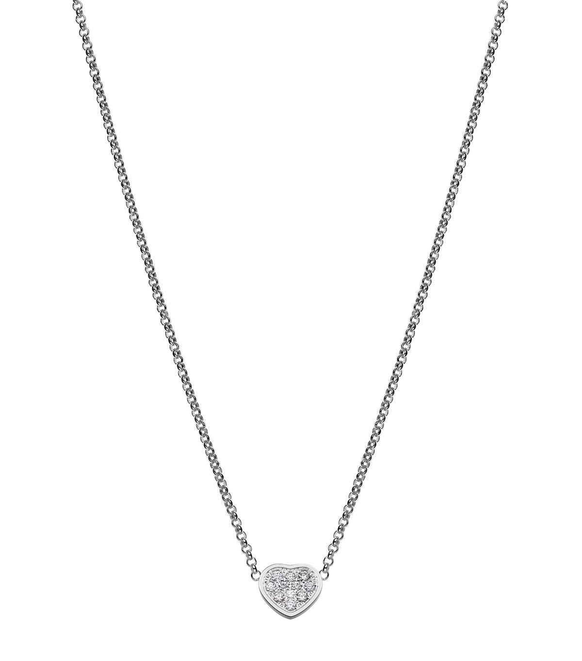 CHOPARD HEART PEDANT DIAMOND NECKLACE