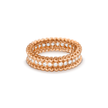 Van Cleef & Arpels PERLEE DIAMOND PINK GOLD RING