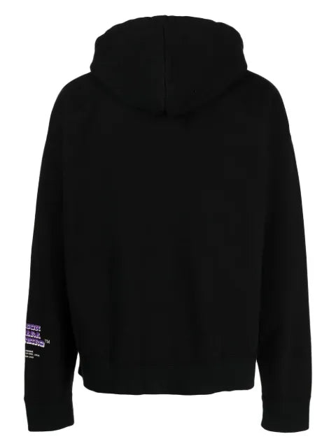 Maison MIHARA YASUHIRO embroidered-logo long-sleeve hoodie