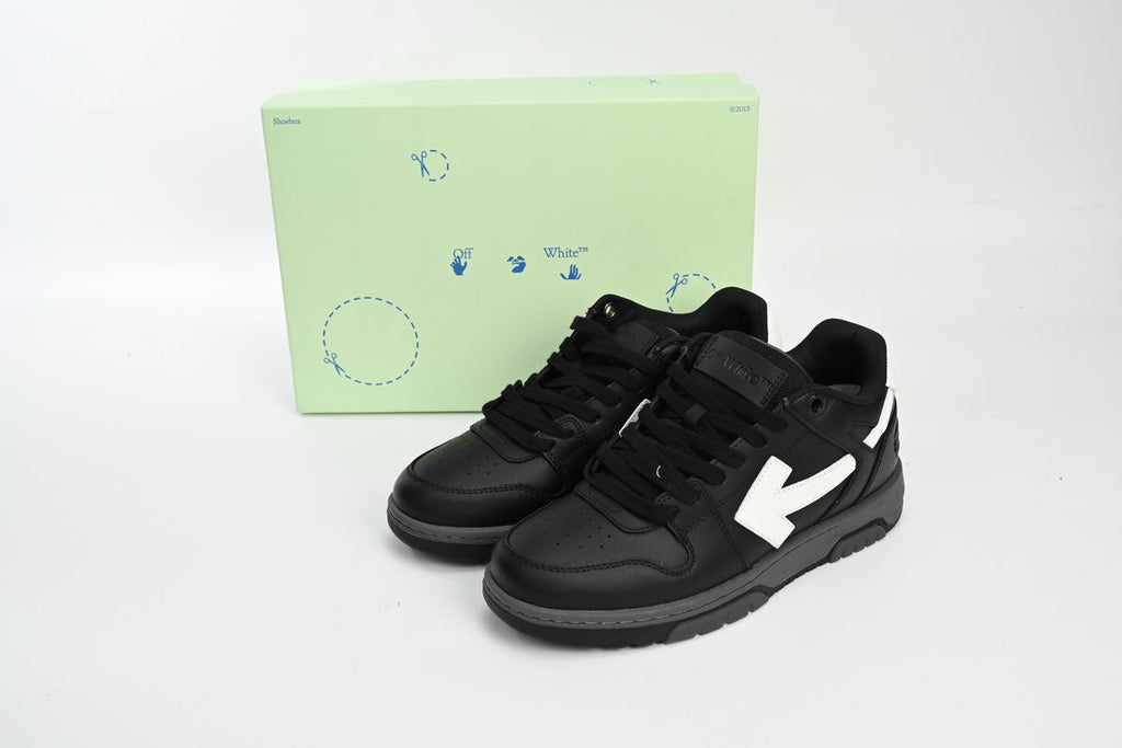 Off White Out Of Black Skin And White Tail Reps Sneaker OMIA18 9C99LEA00 41001