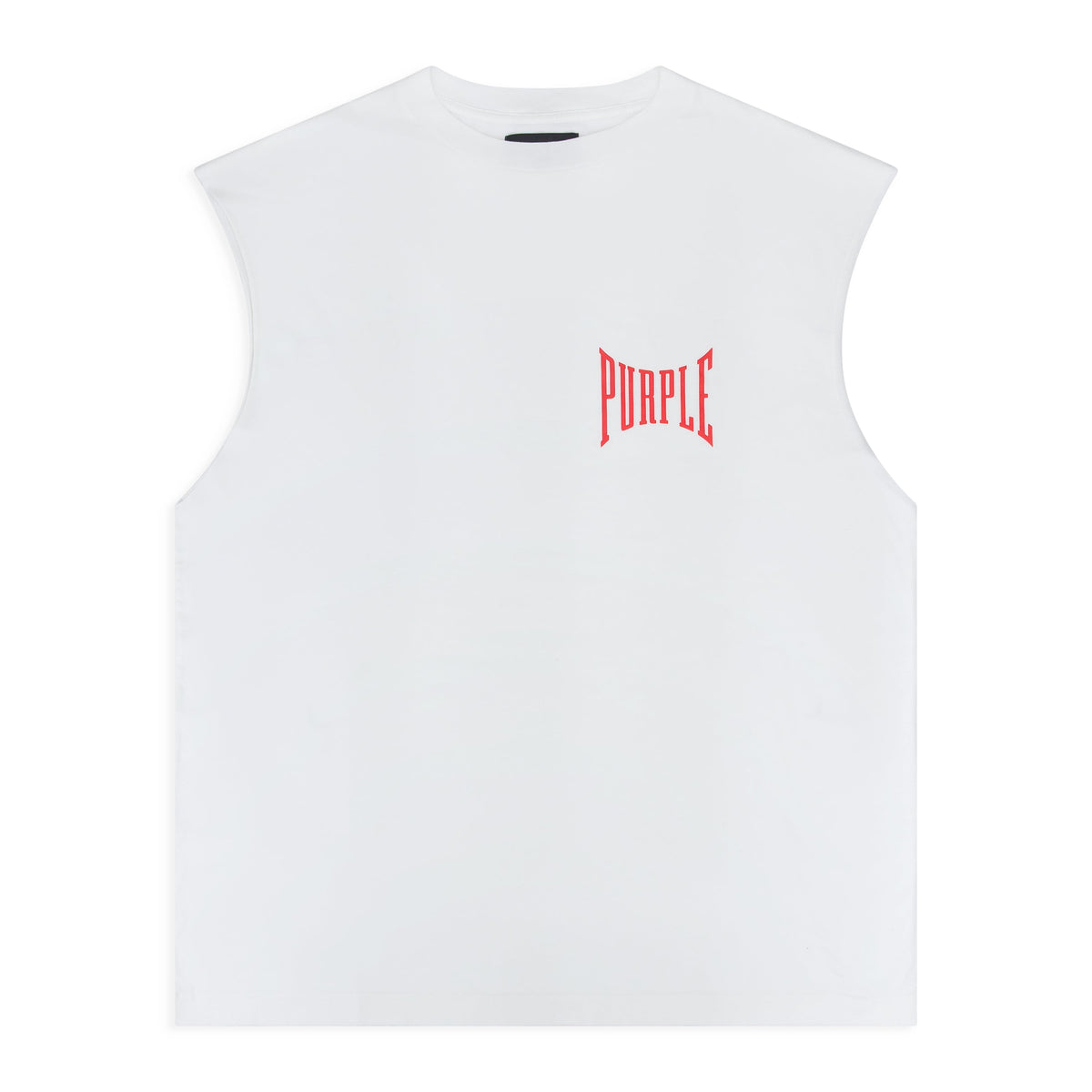 Coconut Milk Oversized Cutoff T-shirt