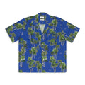 Multicolor Searsucker Hawaiian Button-down Shirt