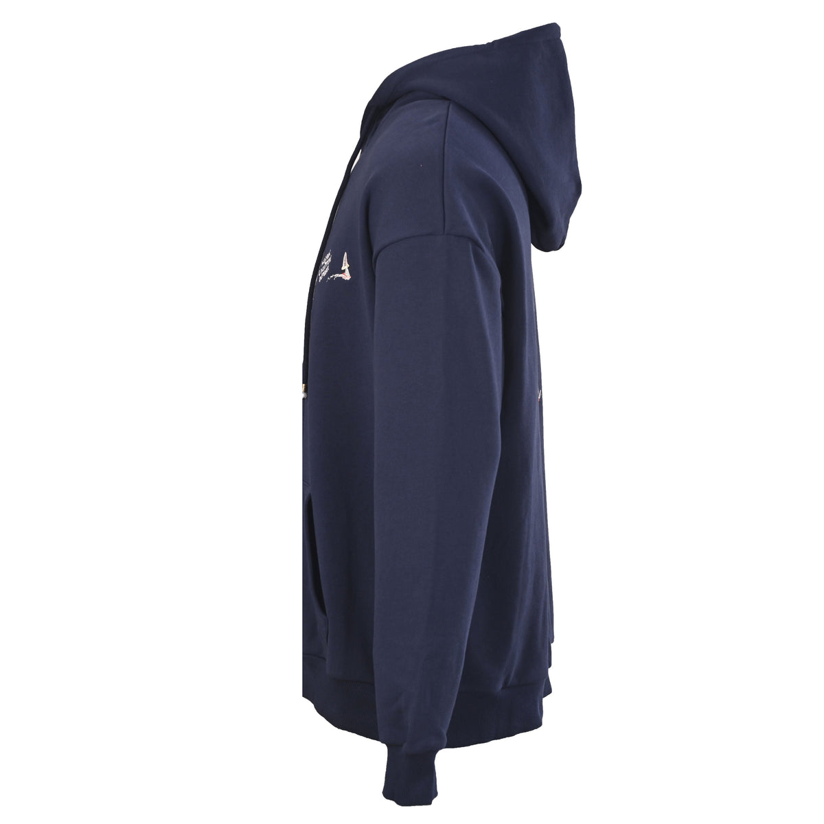 Sailboat Embroidered Pullover Hoodie