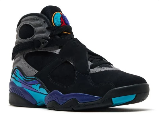 Air Jordan 8 Retro 'Aqua' 2025 Men's Sneakers