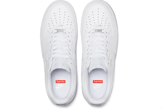 Nike x Supreme Air Force 1 Low 'Box Logo White'