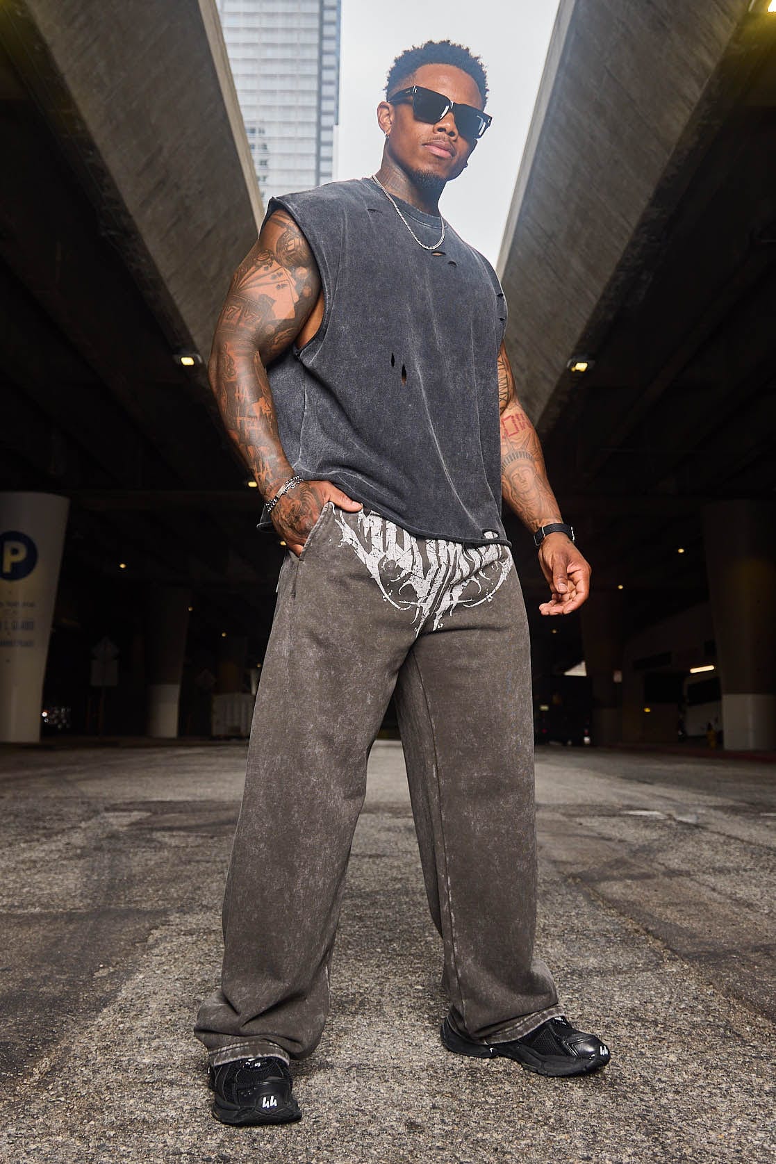 2079 - Dark Wave Joggers