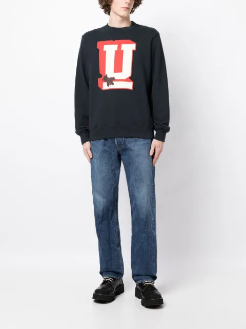 Undercover graphic-print cotton sweatshirt