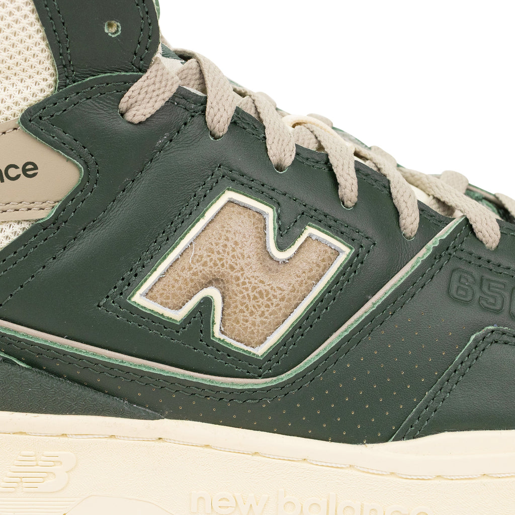 GREEN ALD / NEW BALANCE 650R SNEAKERS