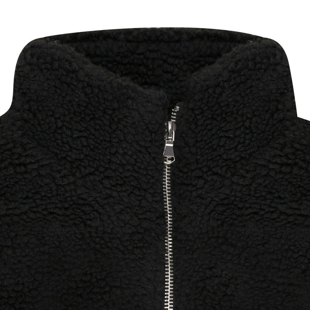 BLACK MRDR FLEECE WORK JACKET