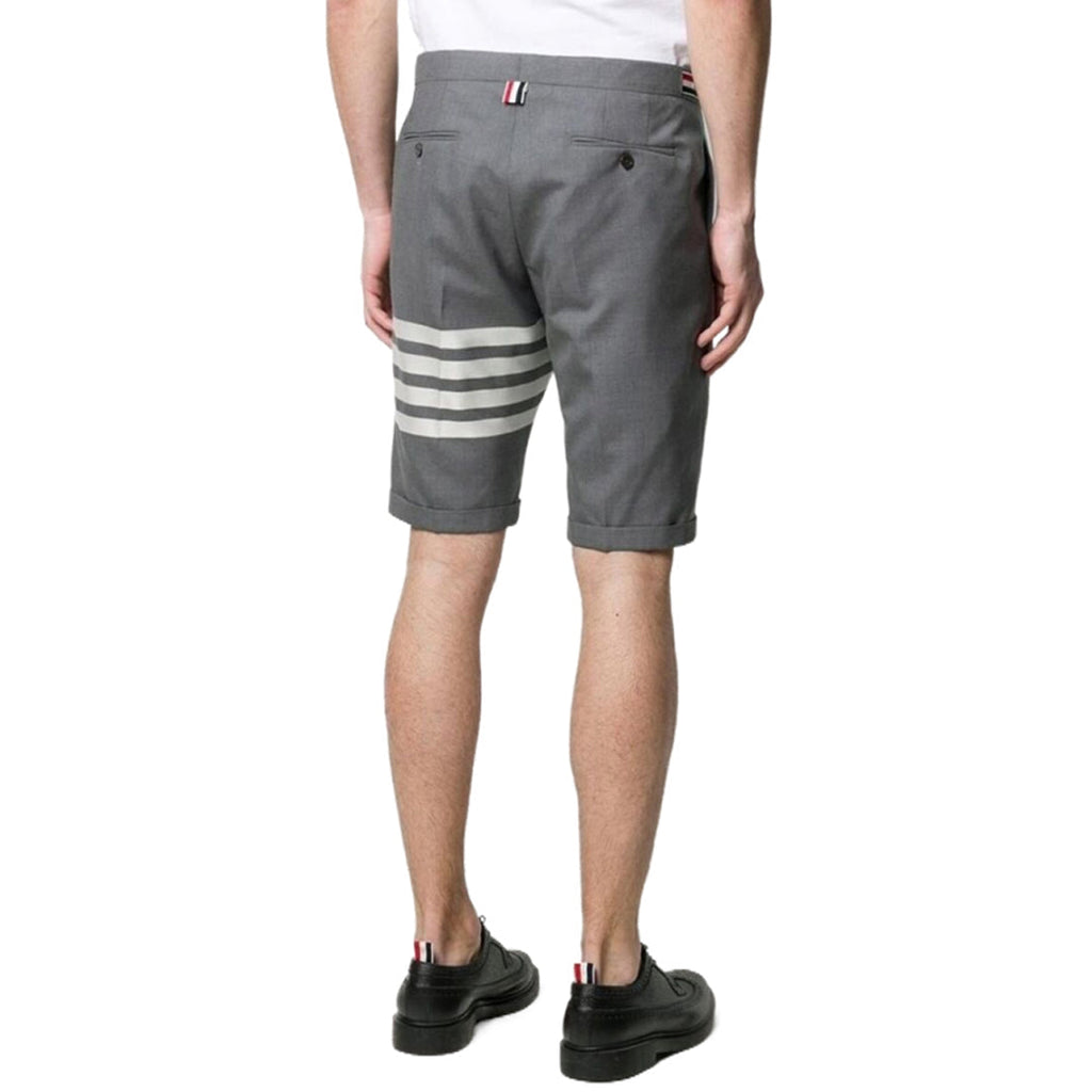 Thom Browne Style Four-Bar Leisure Pants