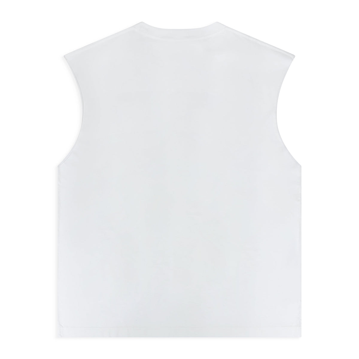 Coconut Milk Oversized Cutoff T-shirt