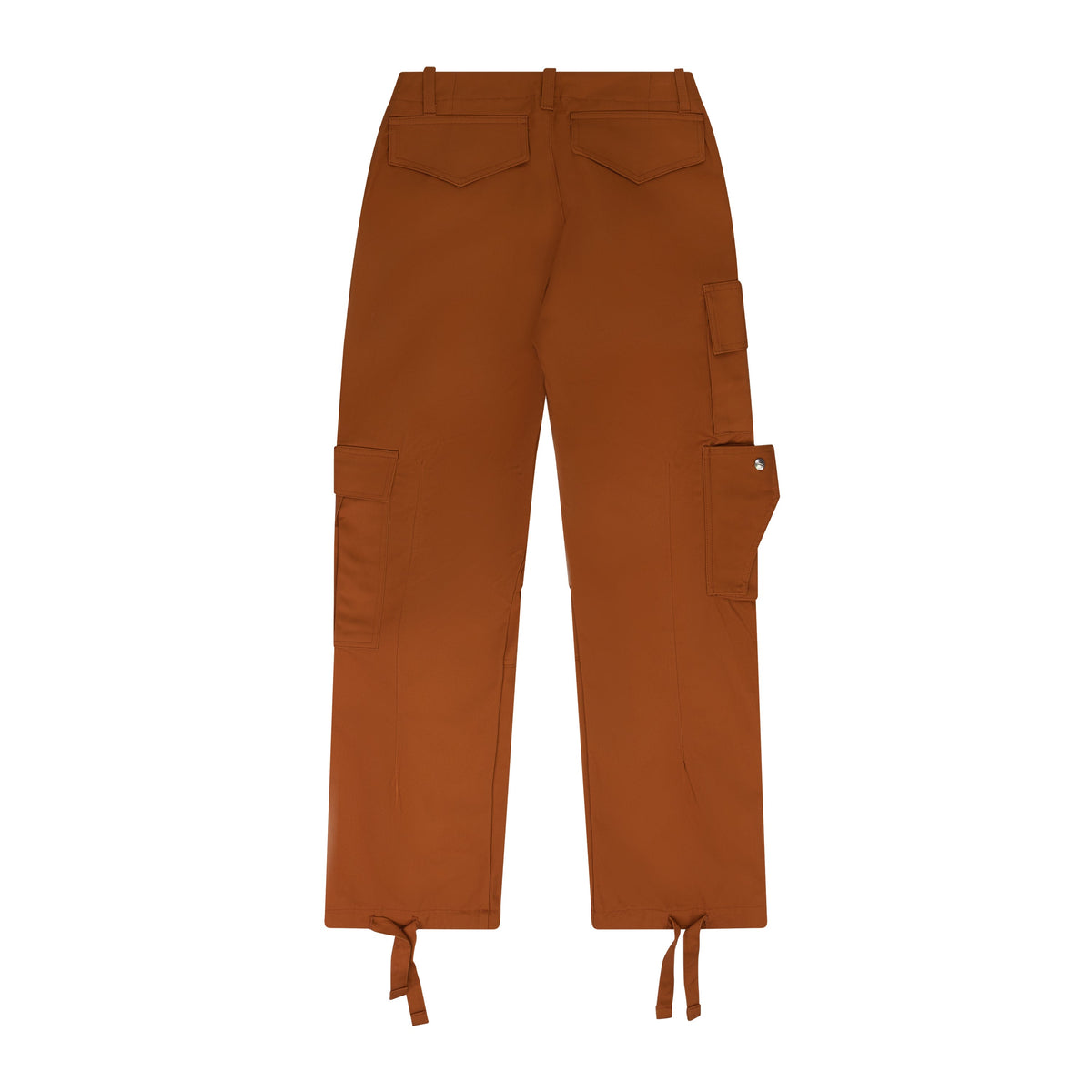 Orange Suiting Cargo Pants