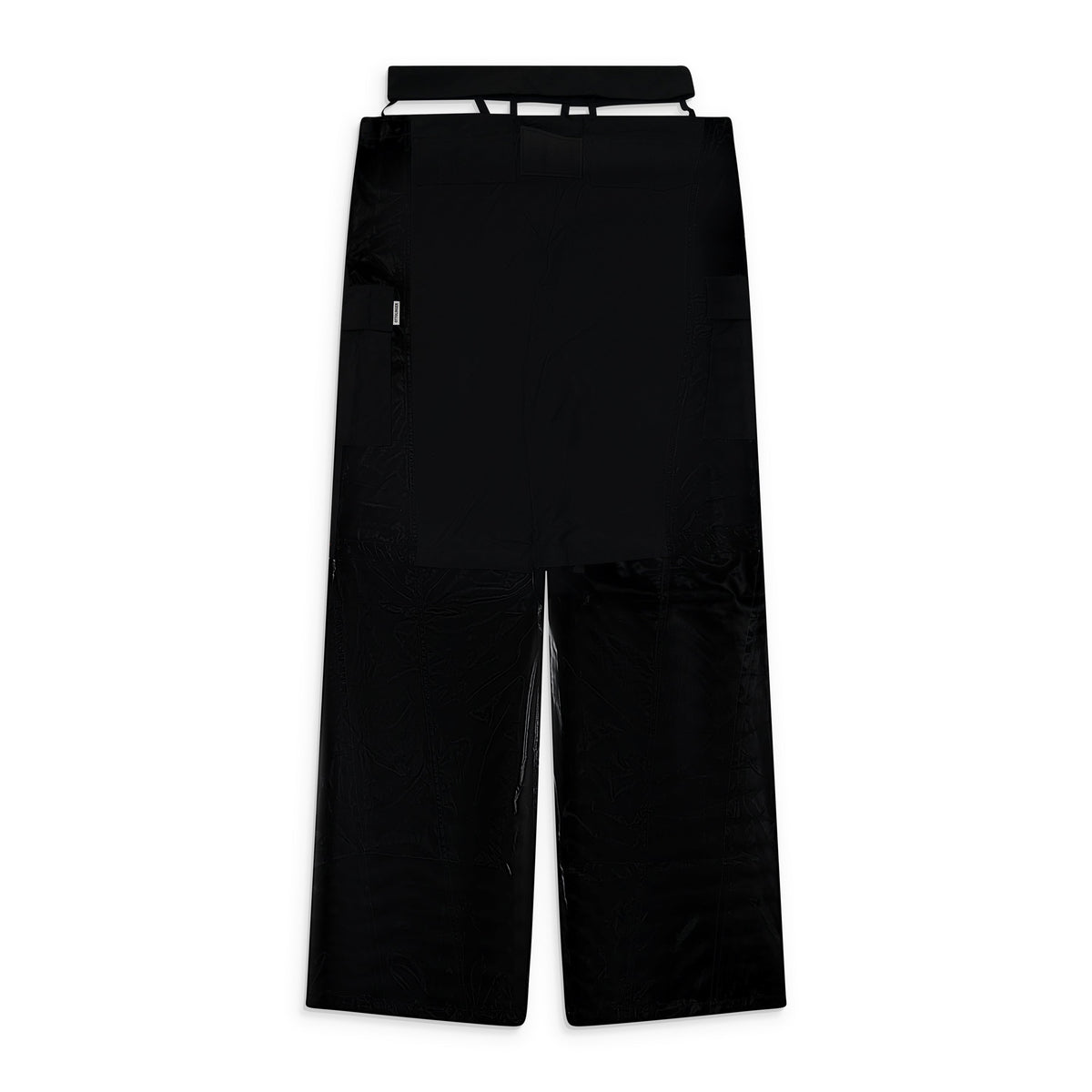 Black Baggy Cargo Pants Black