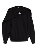 VETEMENTS layered cotton sweatshirt