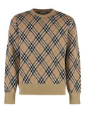 Burberry checked sweater