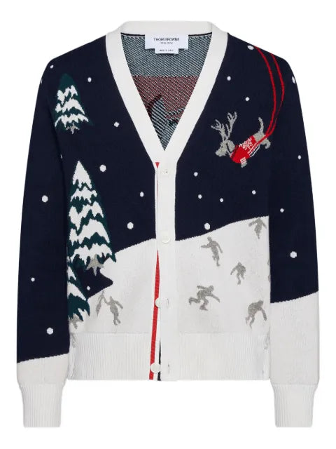 Thom Browne cashmere cardigan