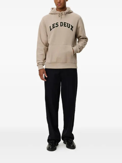 Les Deux Brady logo-print hoodie