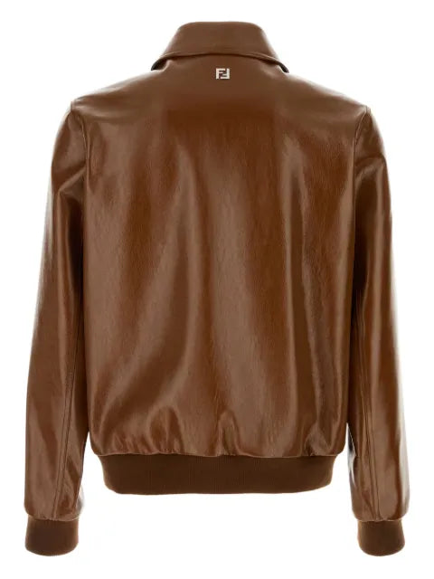 FENDI leather jacket