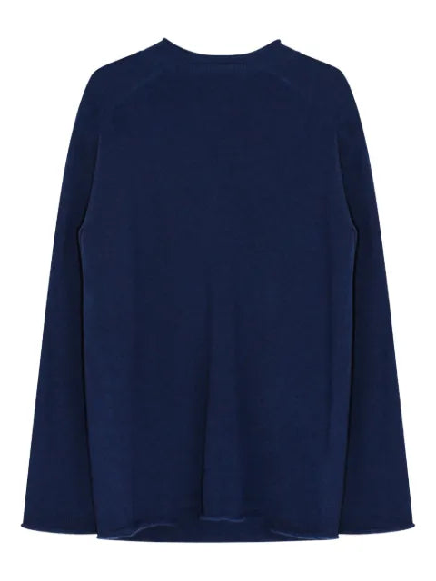 Comme Des Garçons Shirt rolled-hem wool sweater