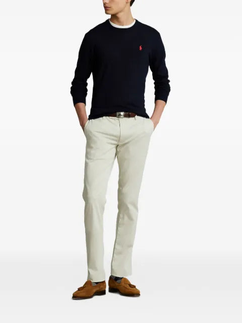 Polo Ralph Lauren long-sleeve logo-detail sweater