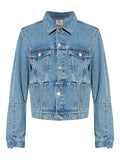 VETEMENTS button-up blue jacket