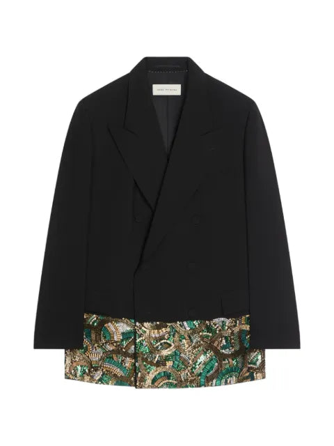 DRIES VAN NOTEN embellished blazer
