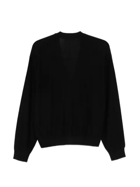 LEMAIRE twisted cardigan in merino blend