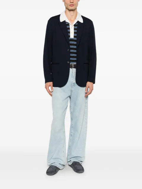 Emporio Armani button single-breasted blazer