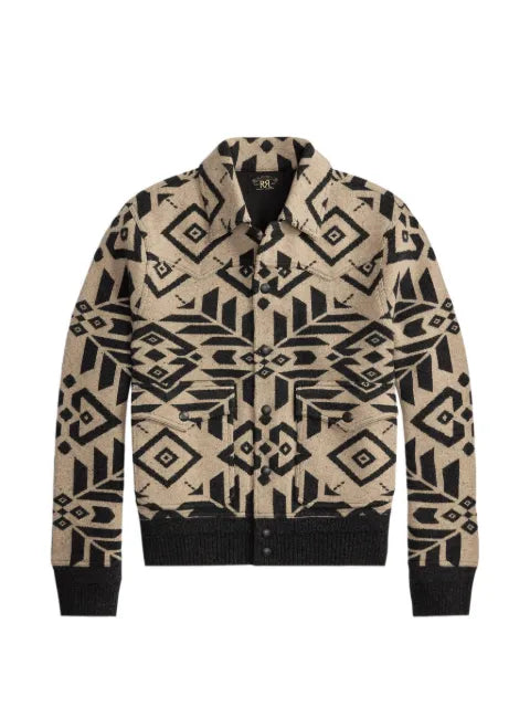 Ralph Lauren RRL geometric-print wool jacket