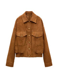 Versace Medusa suede jacket