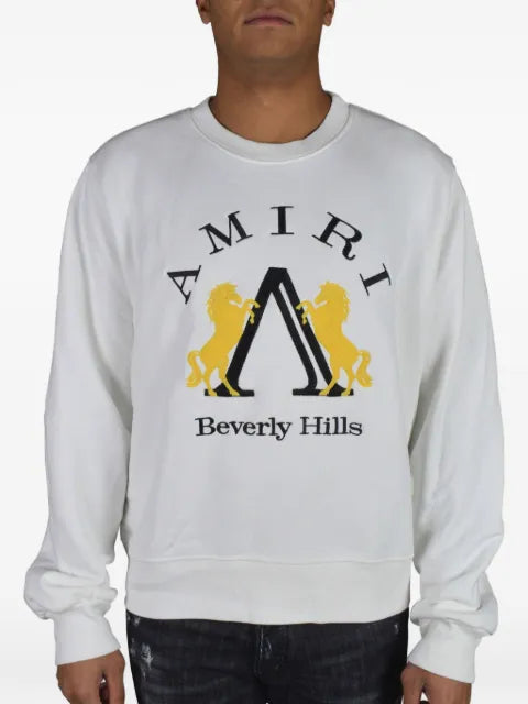 AMIRI logo-embroidered sweatshirt