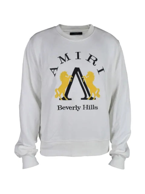 AMIRI logo-embroidered sweatshirt