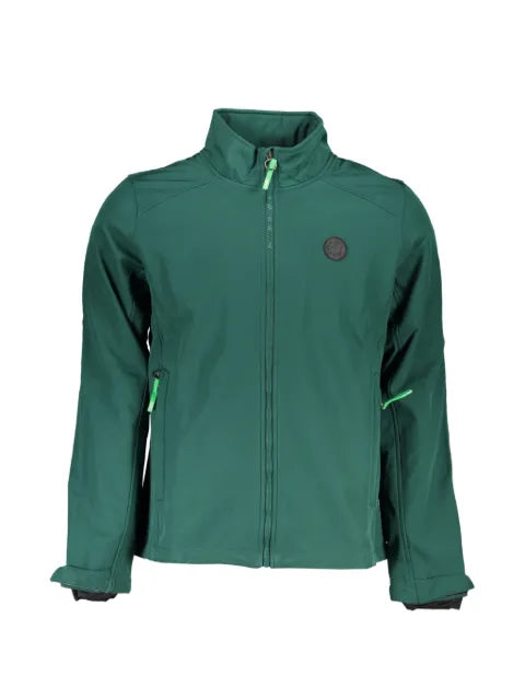 Gian Marco Venturi Vintage logo-patch zip-up sport jacket