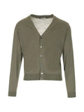 Al Duca D’Aosta 1902 V-neck ribbed-trim cardigan
