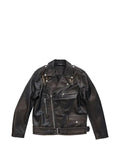Htc Los Angeles Mick fringe-detail leather jacket