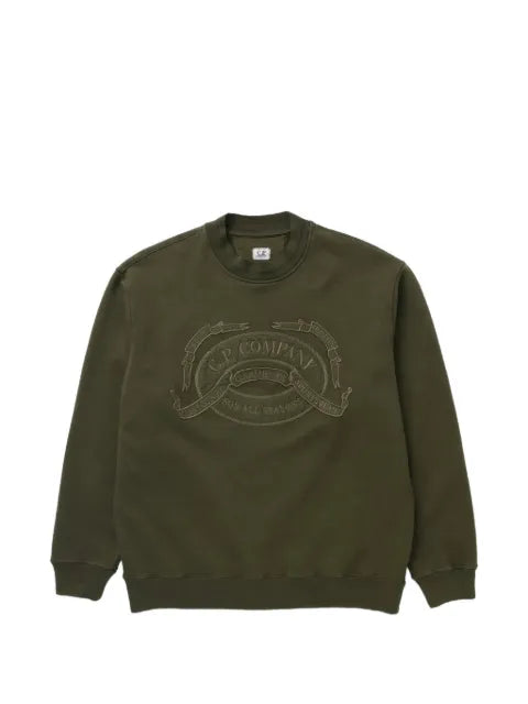 C.P. Company logo-embroidered crew-neck sweatshirt