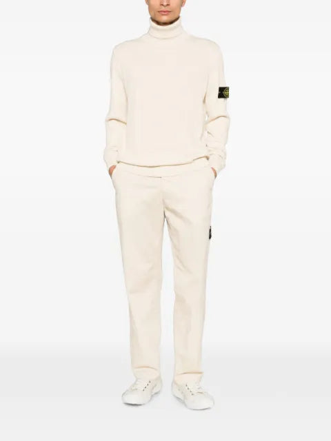 Stone Island 5100025 Light Pure Rws Wool regular-fit turtleneck sweater