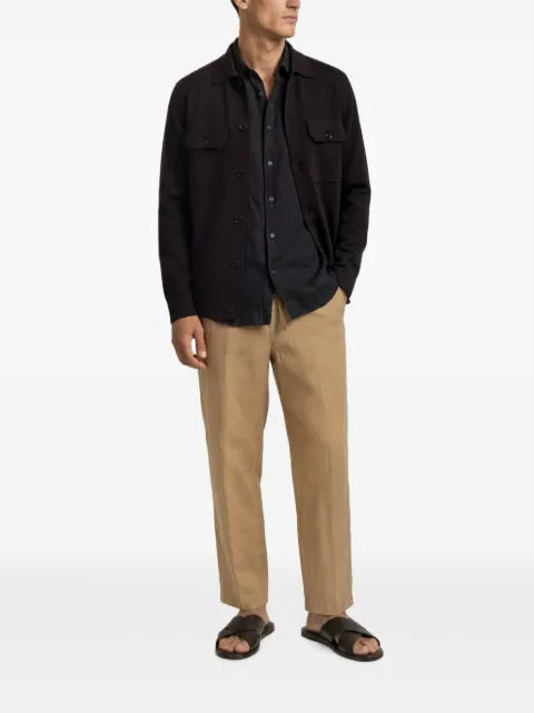 Orlebar Brown Brigg merino shirt jacket