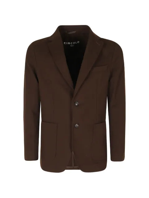 Circolo 1901 single-breasted notched-lapels blazer